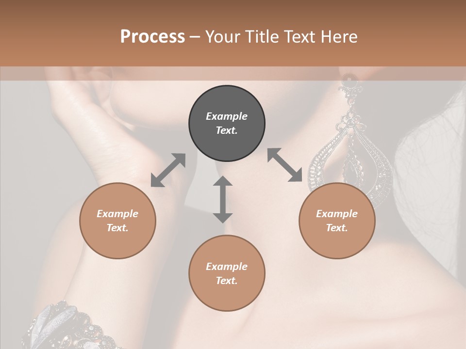 Jewelry Elegance Human PowerPoint Template