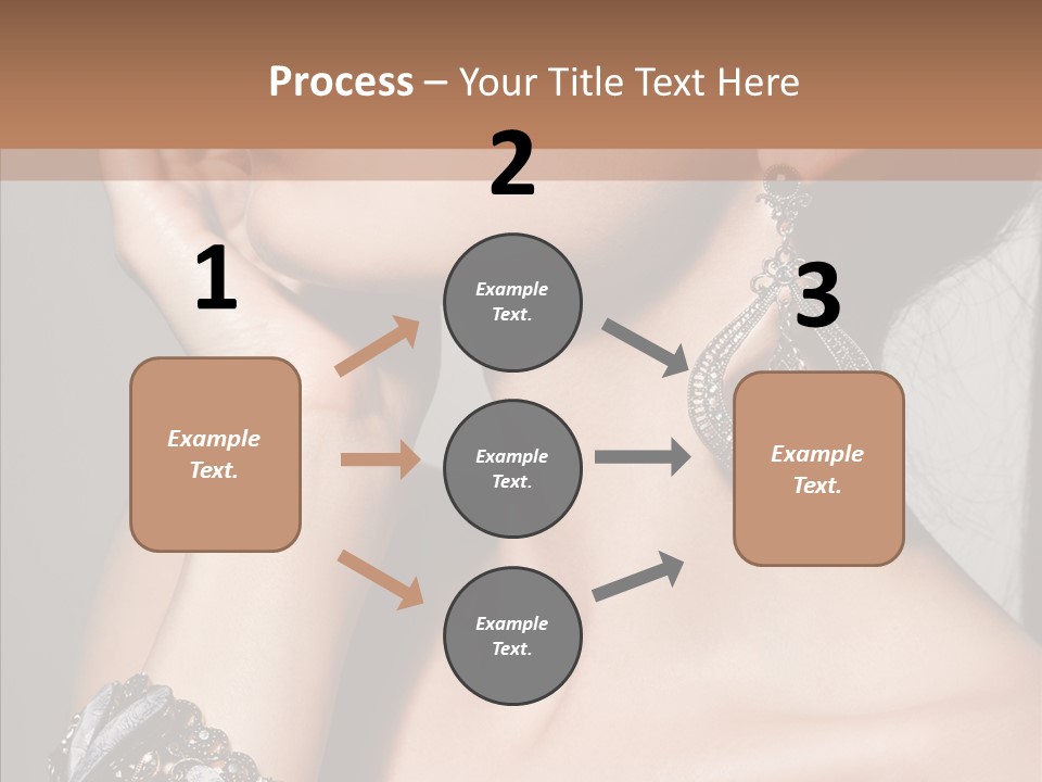 Jewelry Elegance Human PowerPoint Template