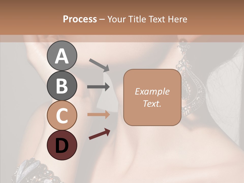 Jewelry Elegance Human PowerPoint Template