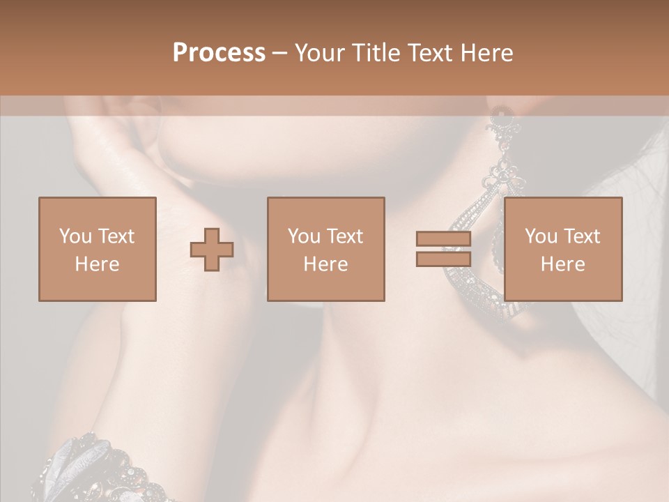 Jewelry Elegance Human PowerPoint Template