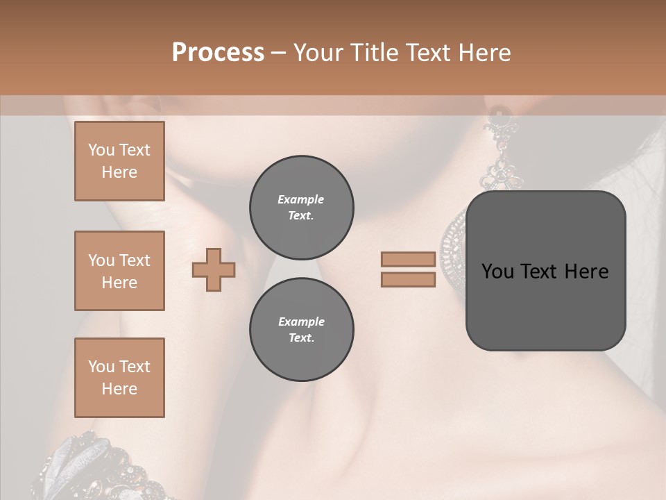 Jewelry Elegance Human PowerPoint Template