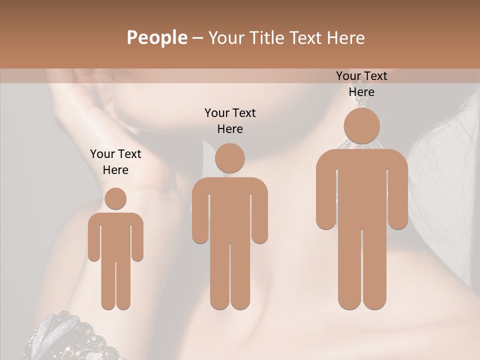 Jewelry Elegance Human PowerPoint Template