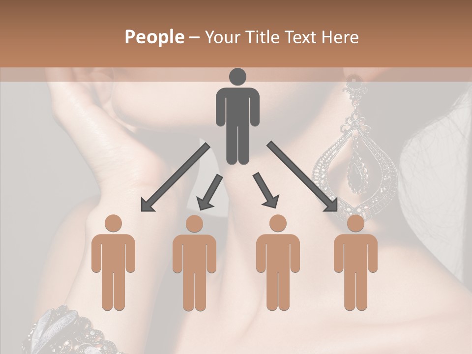 Jewelry Elegance Human PowerPoint Template