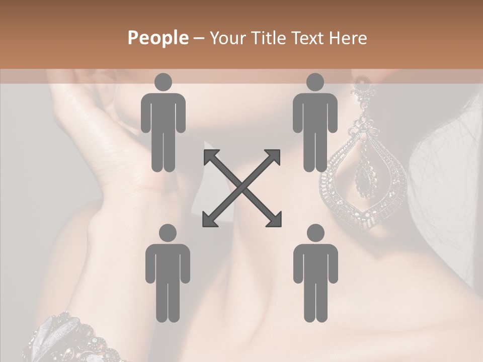 Jewelry Elegance Human PowerPoint Template