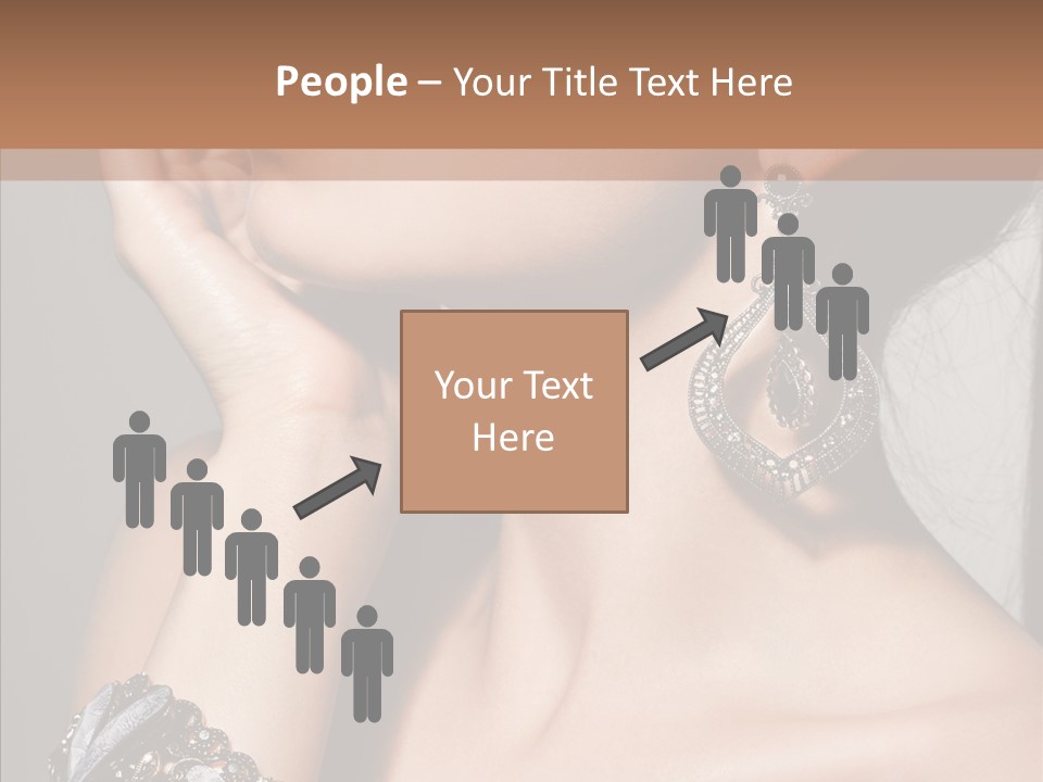 Jewelry Elegance Human PowerPoint Template