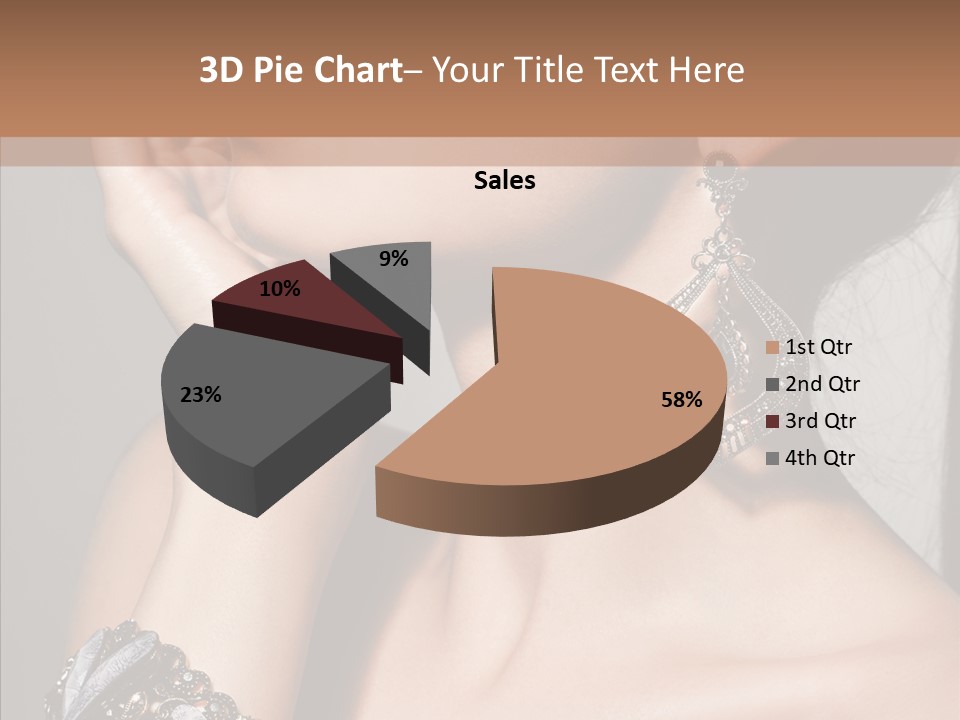 Jewelry Elegance Human PowerPoint Template