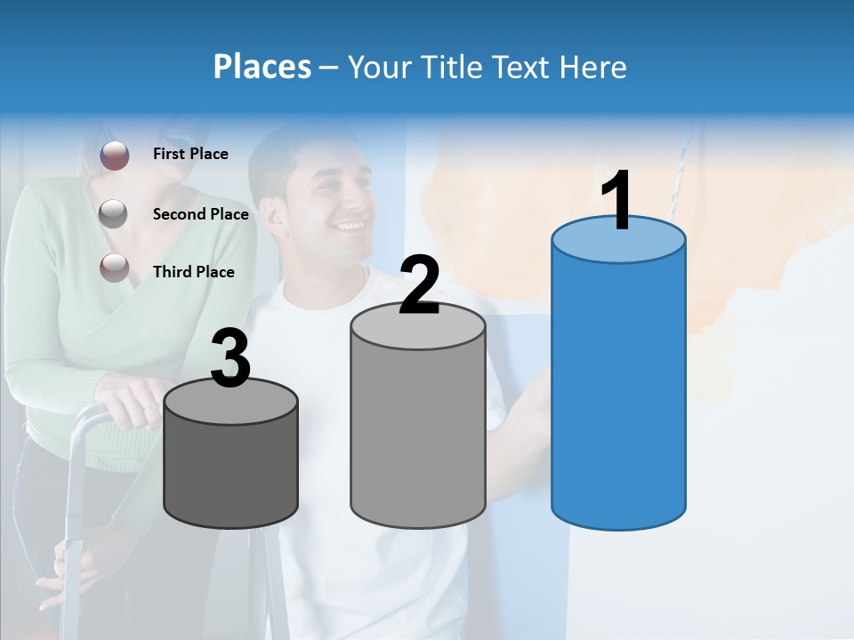 Cheerful Love Moving PowerPoint Template
