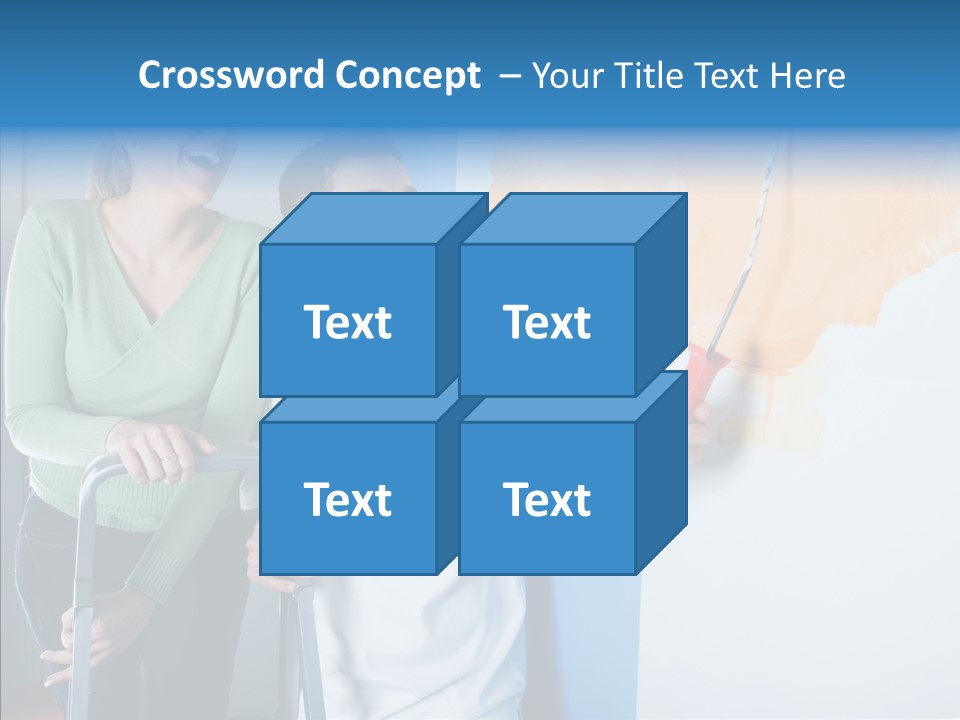 Cheerful Love Moving PowerPoint Template