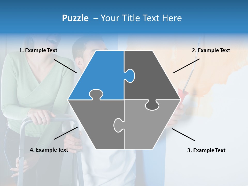 Cheerful Love Moving PowerPoint Template