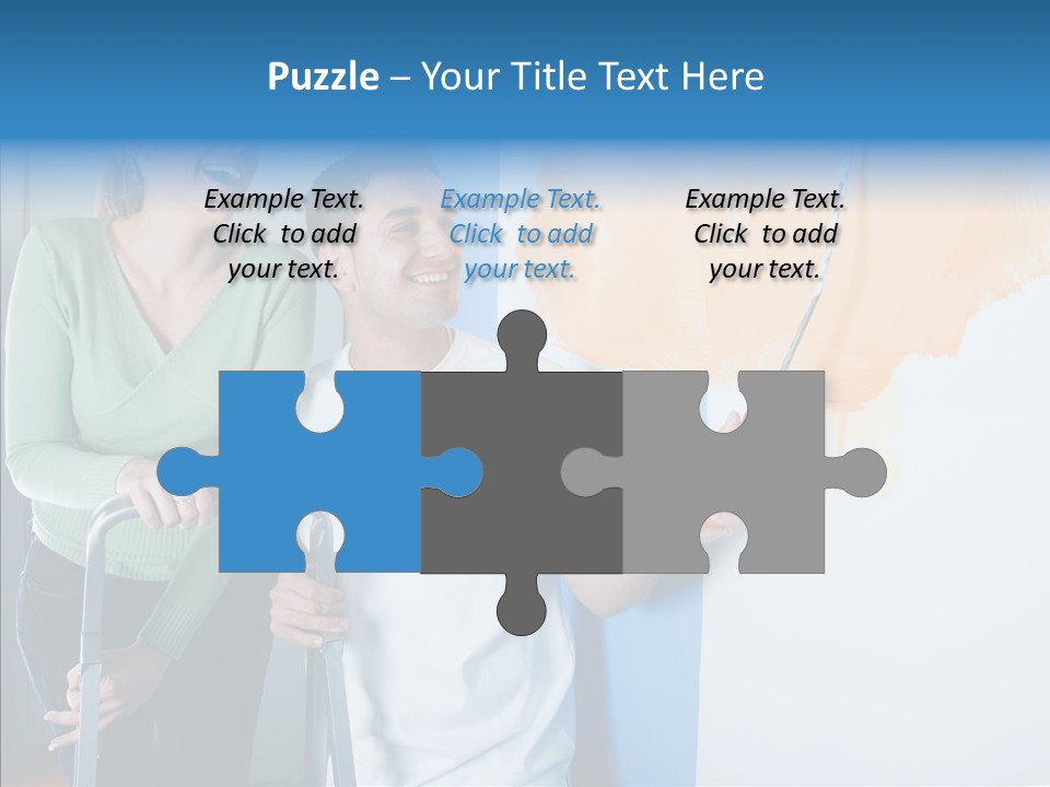 Cheerful Love Moving PowerPoint Template