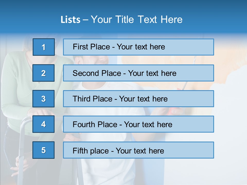 Cheerful Love Moving PowerPoint Template