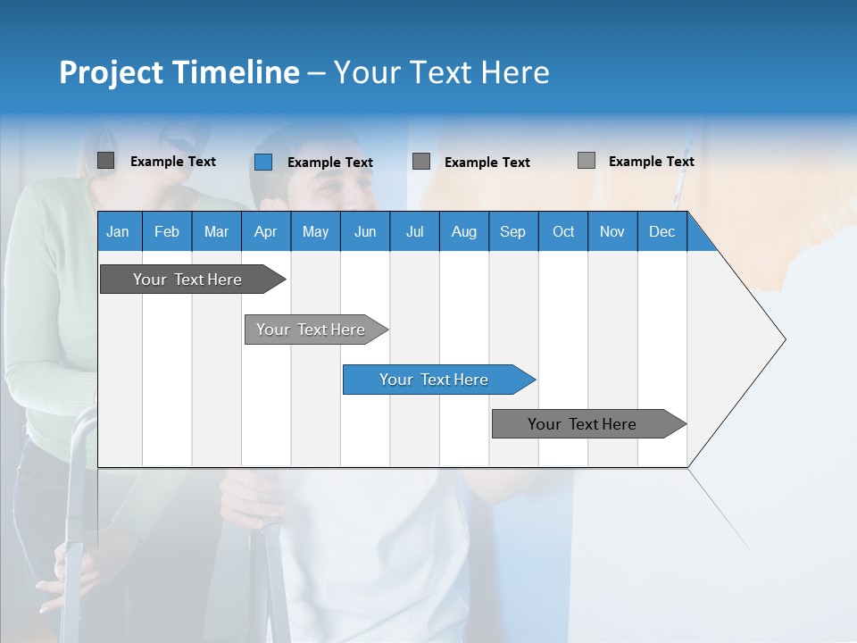 Cheerful Love Moving PowerPoint Template