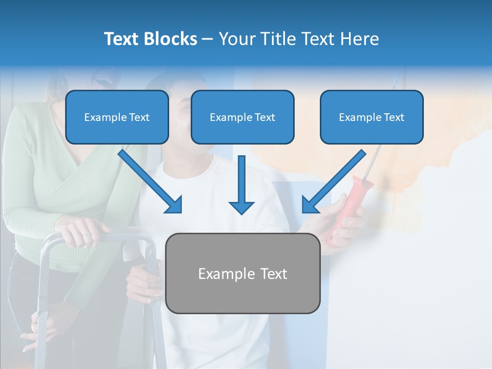 Cheerful Love Moving PowerPoint Template