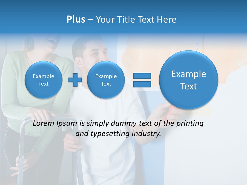 Cheerful Love Moving PowerPoint Template