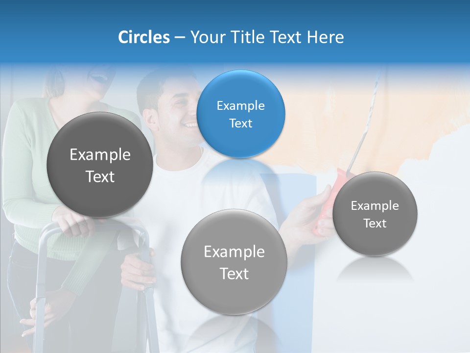 Cheerful Love Moving PowerPoint Template