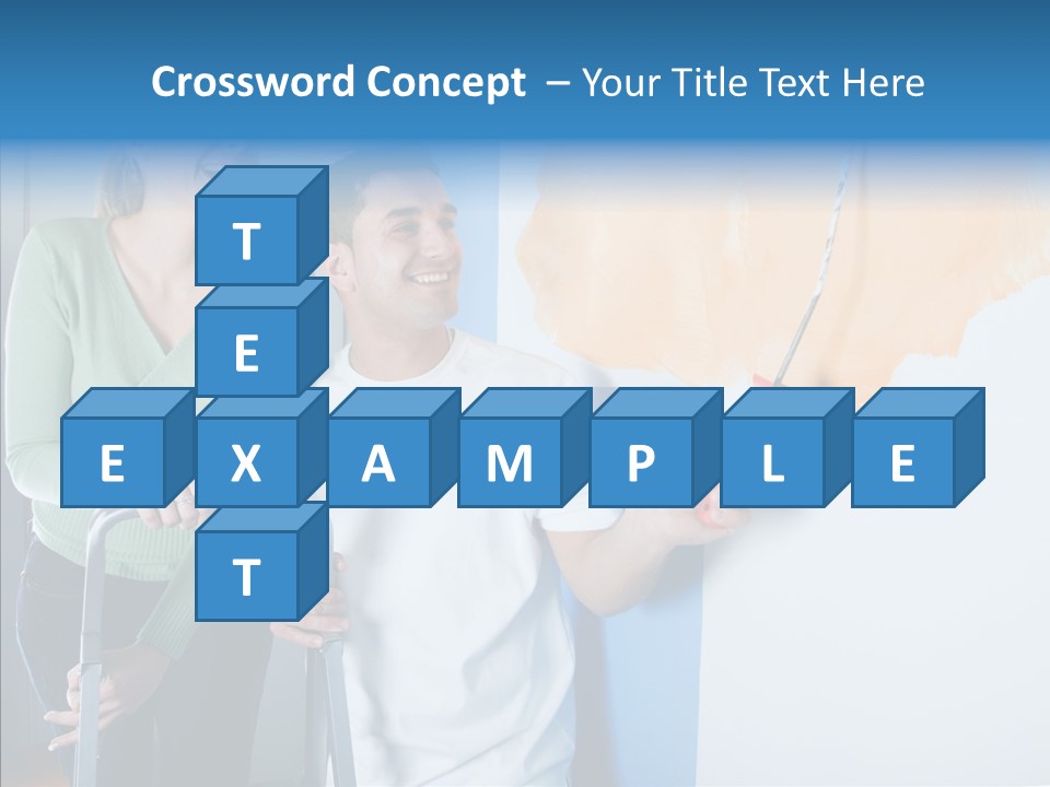 Cheerful Love Moving PowerPoint Template