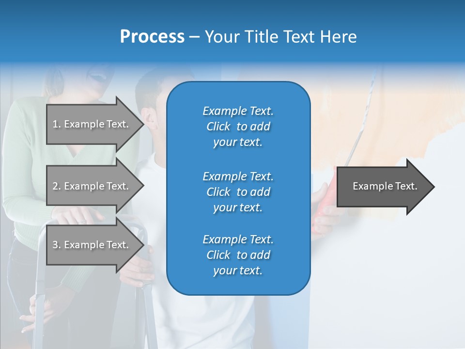 Cheerful Love Moving PowerPoint Template
