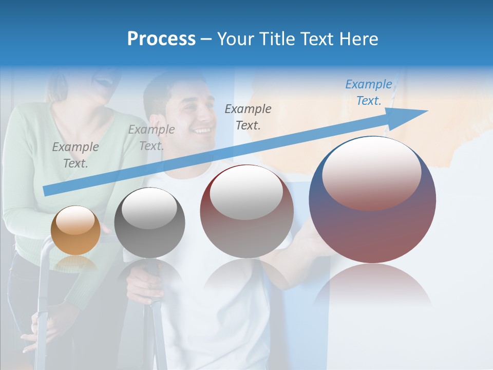 Cheerful Love Moving PowerPoint Template