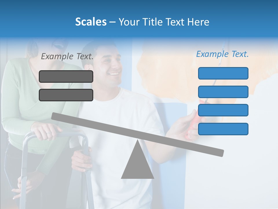 Cheerful Love Moving PowerPoint Template