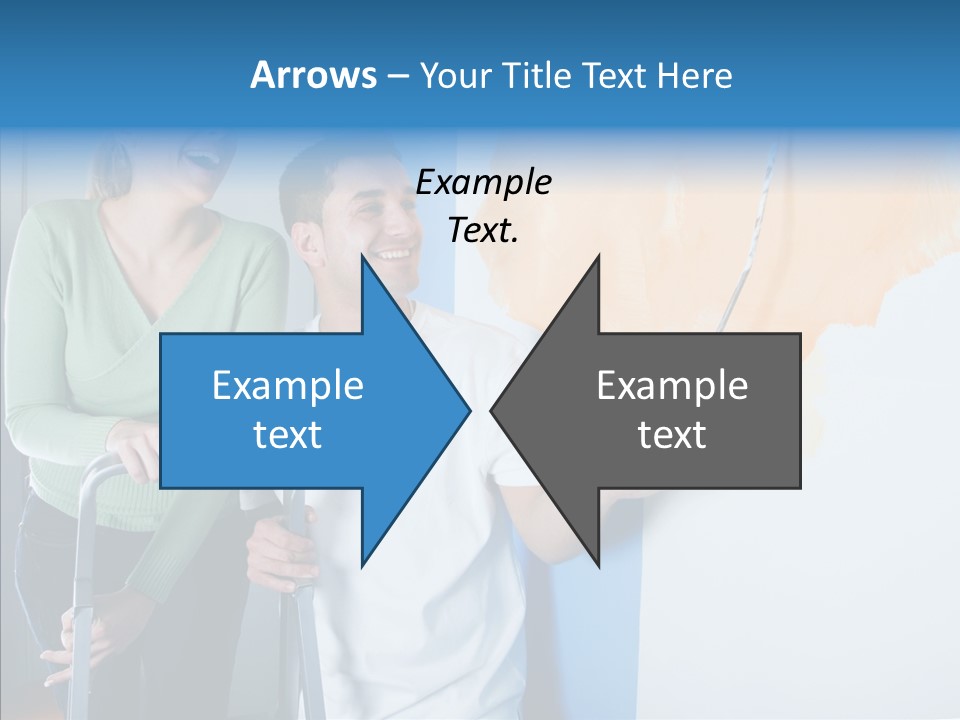 Cheerful Love Moving PowerPoint Template