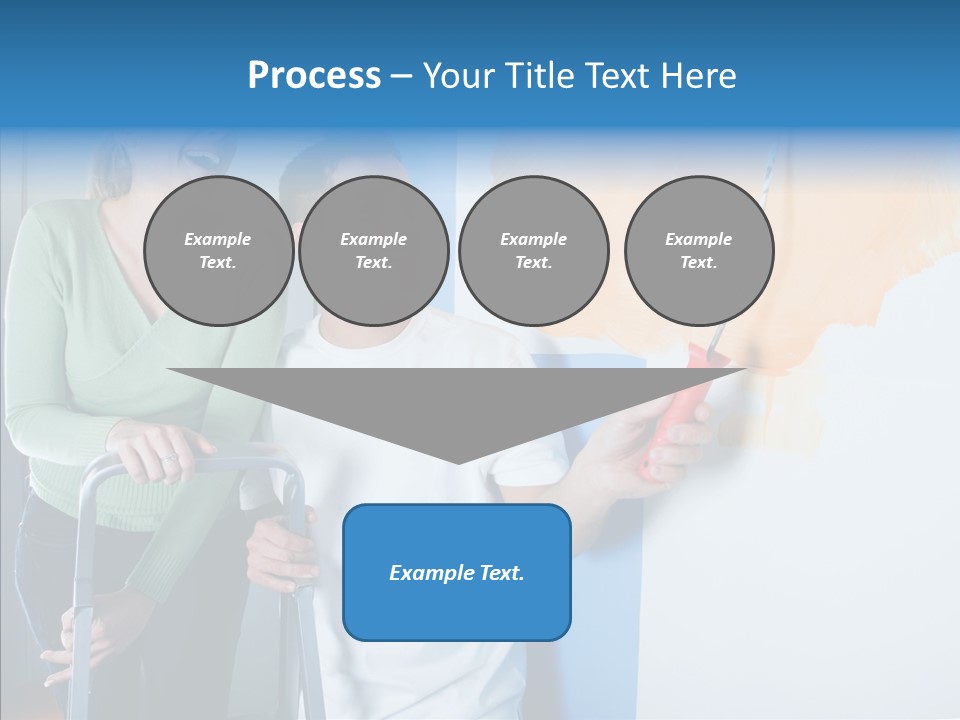 Cheerful Love Moving PowerPoint Template
