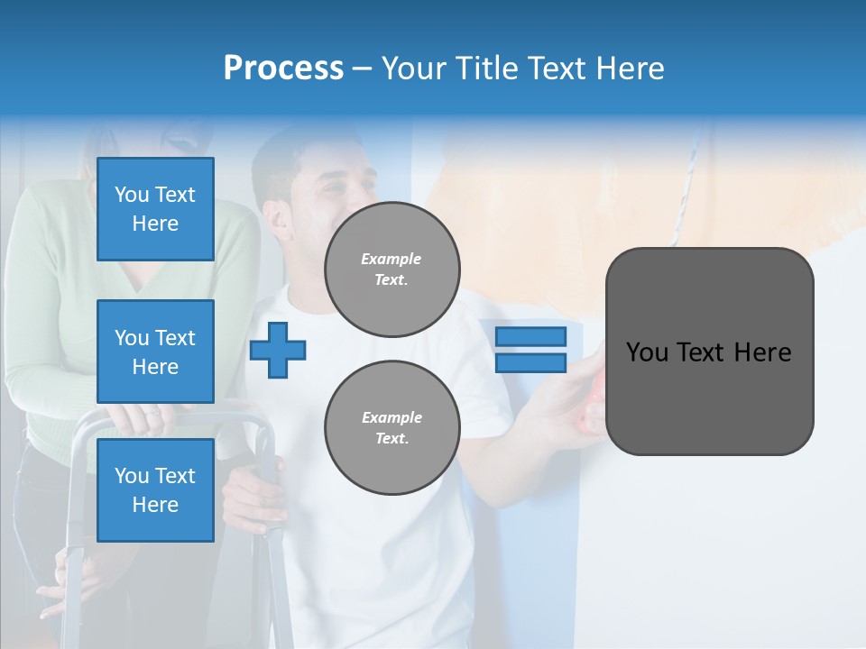Cheerful Love Moving PowerPoint Template