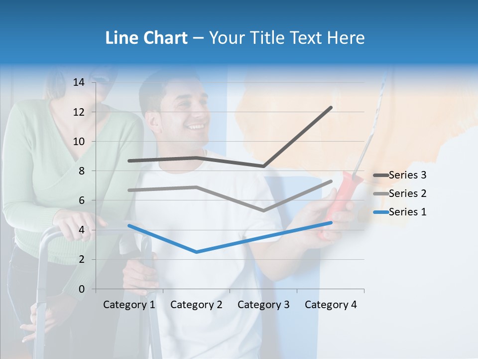Cheerful Love Moving PowerPoint Template