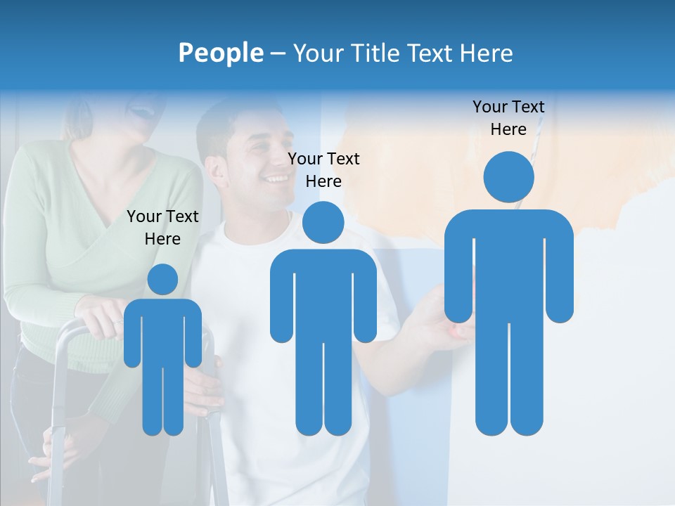 Cheerful Love Moving PowerPoint Template