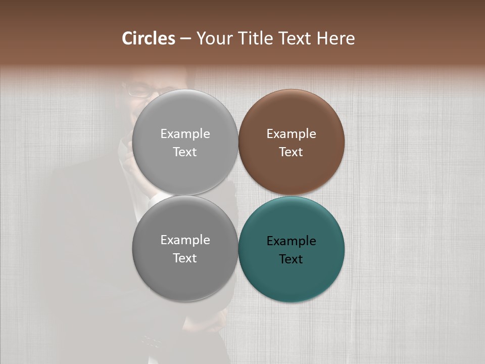 Gray Happy Young PowerPoint Template