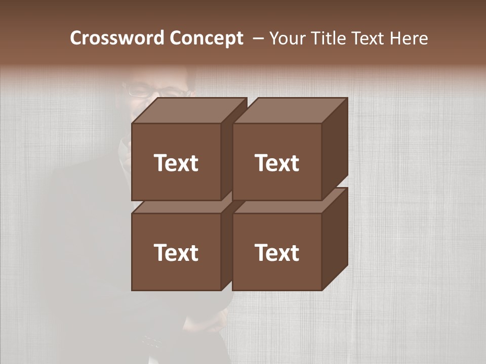 Gray Happy Young PowerPoint Template