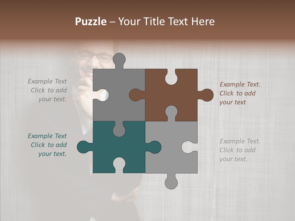 Gray Happy Young PowerPoint Template