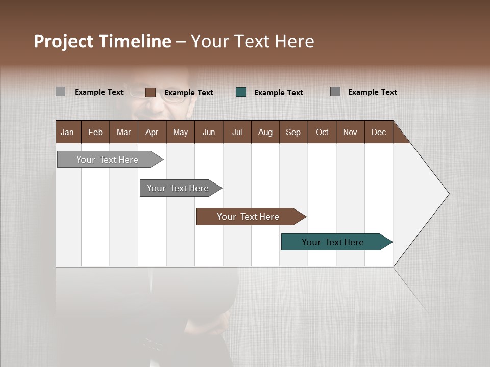 Gray Happy Young PowerPoint Template