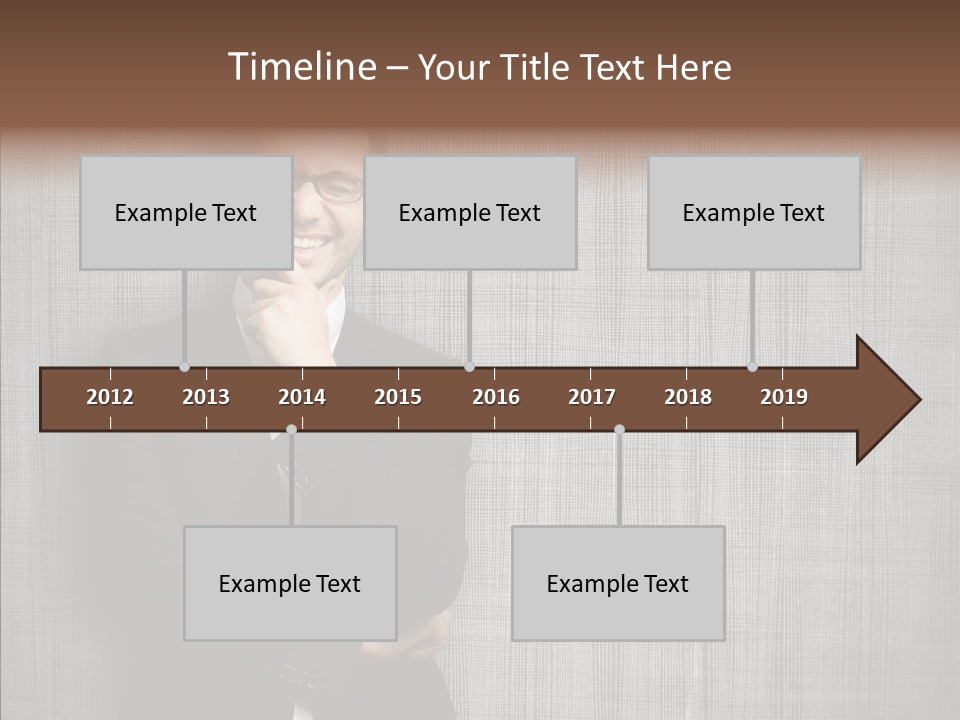 Gray Happy Young PowerPoint Template