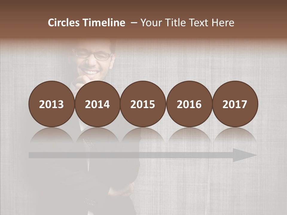 Gray Happy Young PowerPoint Template