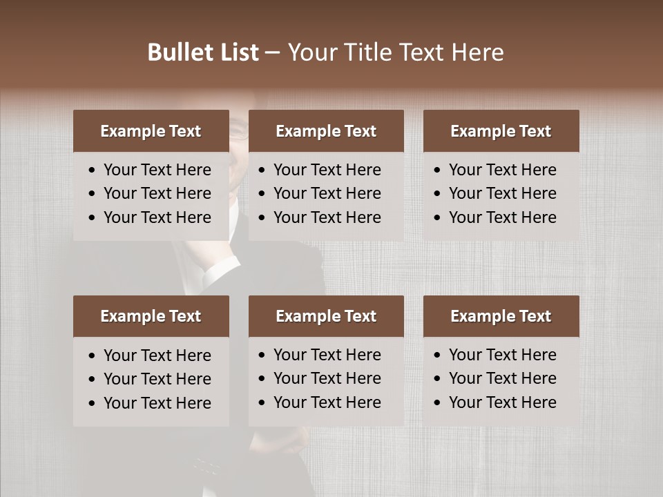 Gray Happy Young PowerPoint Template