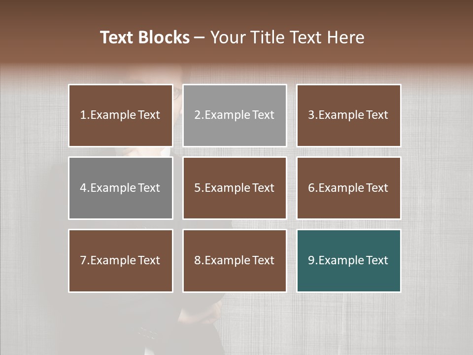 Gray Happy Young PowerPoint Template