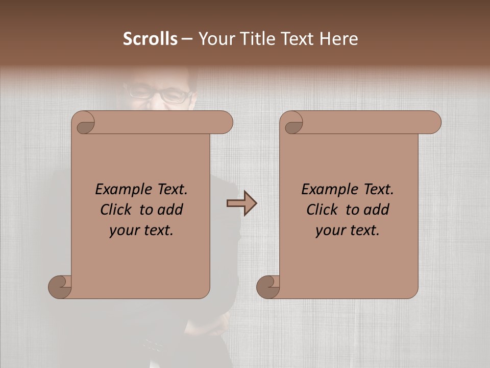 Gray Happy Young PowerPoint Template