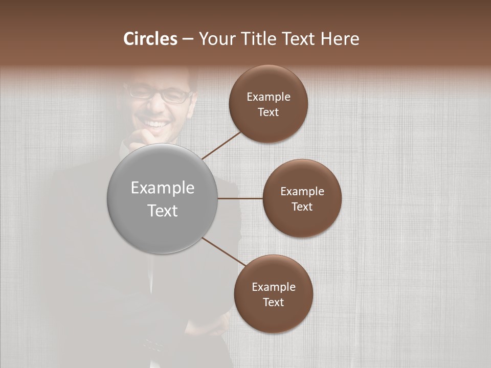 Gray Happy Young PowerPoint Template