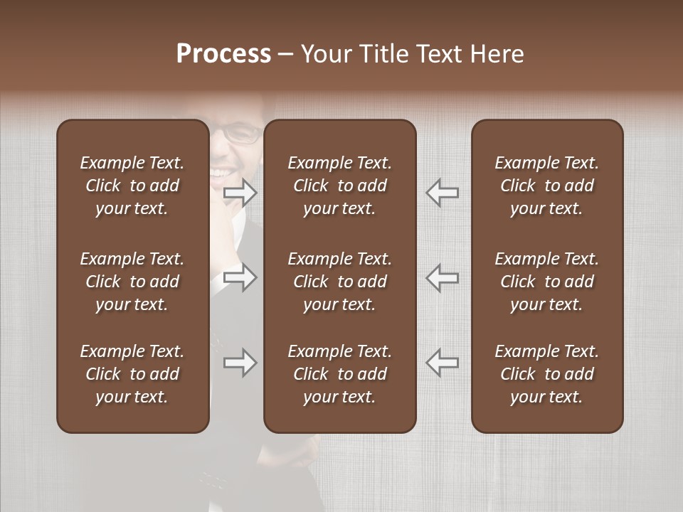 Gray Happy Young PowerPoint Template