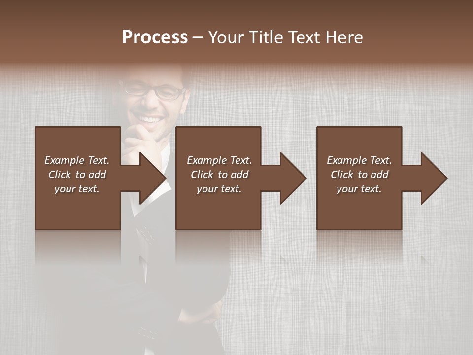 Gray Happy Young PowerPoint Template