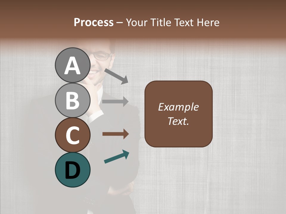 Gray Happy Young PowerPoint Template