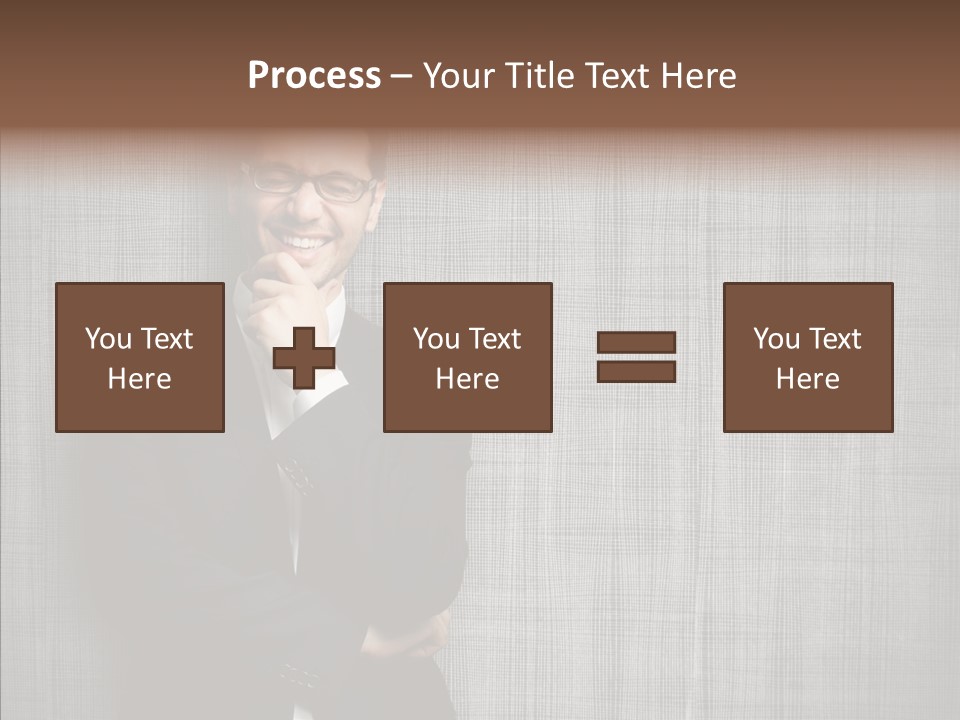 Gray Happy Young PowerPoint Template