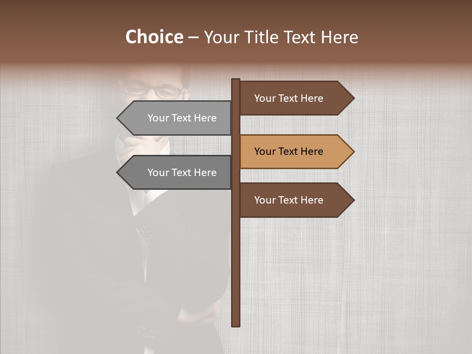 Gray Happy Young PowerPoint Template
