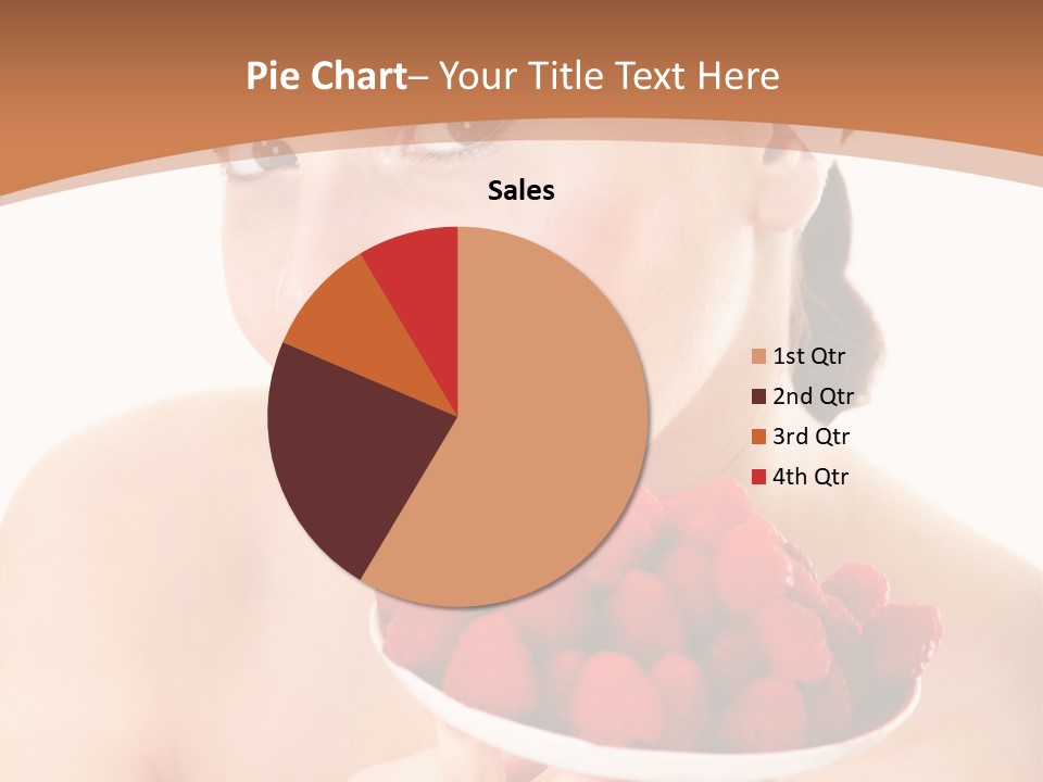 Young Home On White PowerPoint Template