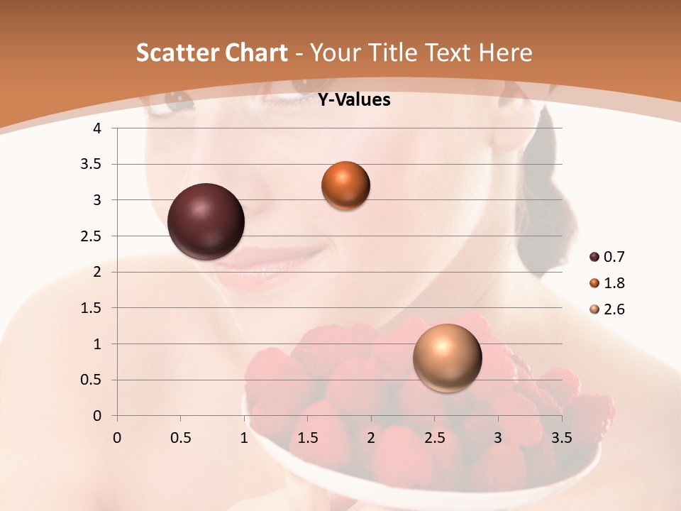 Young Home On White PowerPoint Template