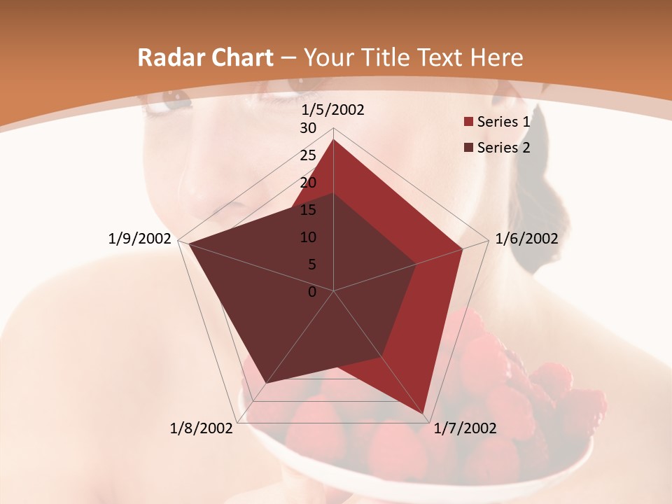 Young Home On White PowerPoint Template