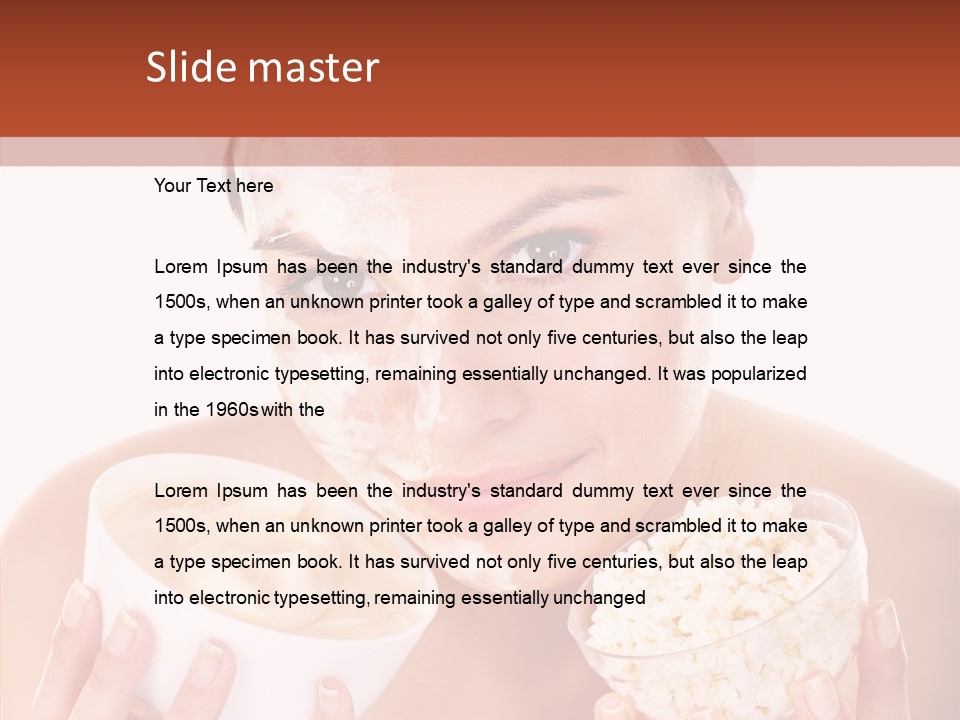 Mask Ingredients Remedy PowerPoint Template