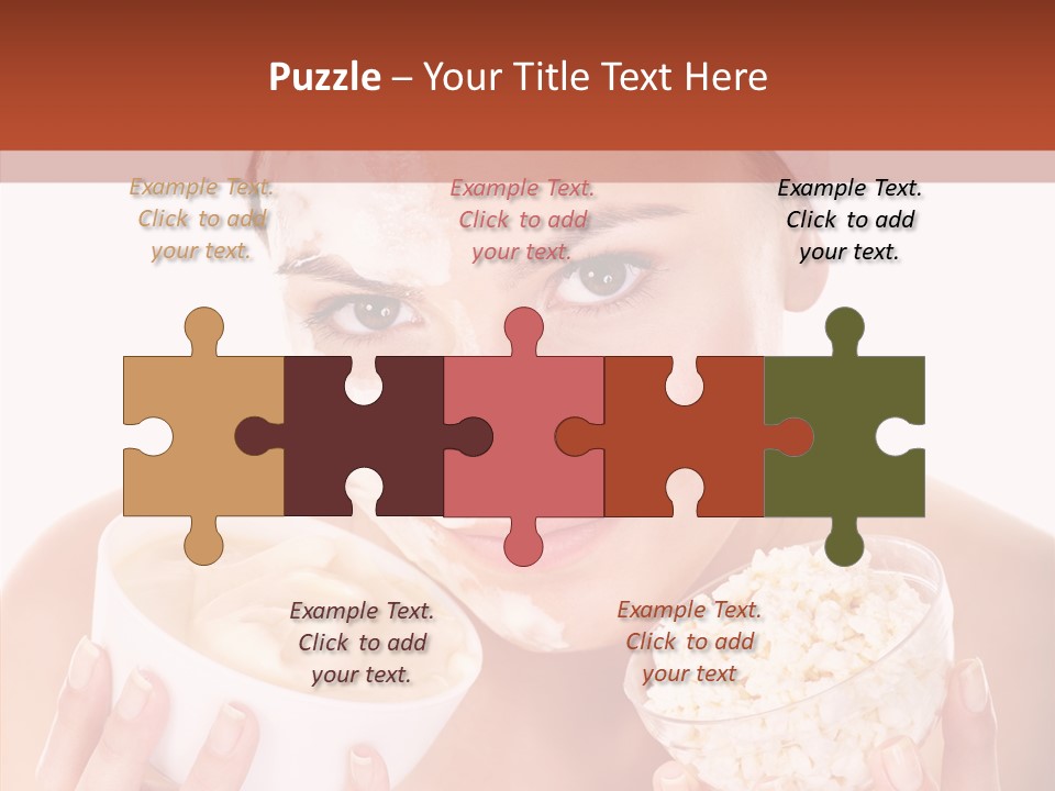 Mask Ingredients Remedy PowerPoint Template