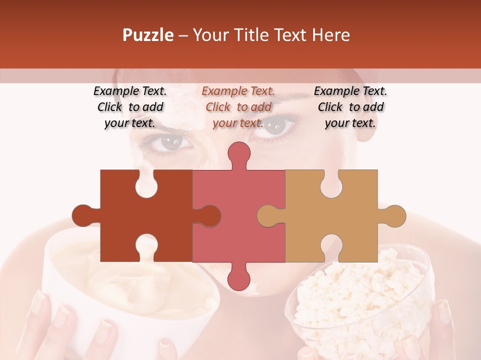 Mask Ingredients Remedy PowerPoint Template