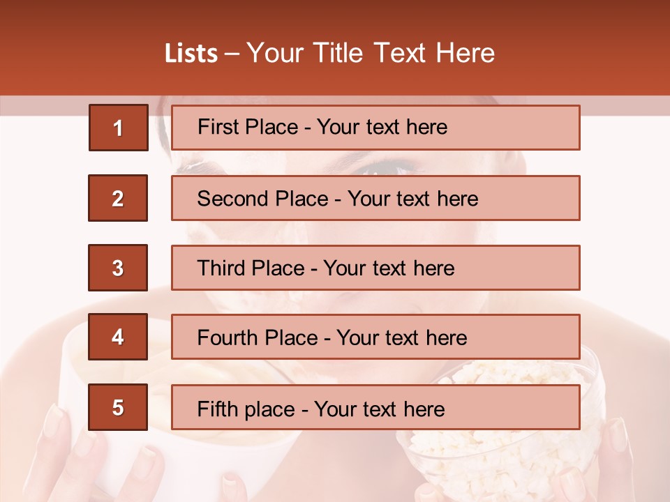 Mask Ingredients Remedy PowerPoint Template